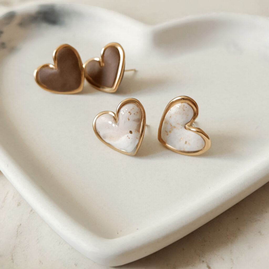 Cabaliito Pendientes Coeur d´or - Colección Mon Chèri