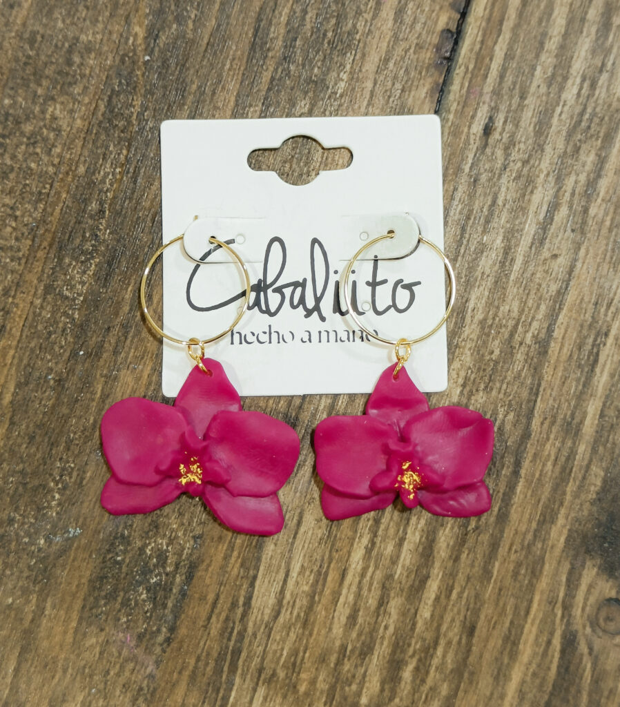 Cabaliito - Pendientes Florida colgantes