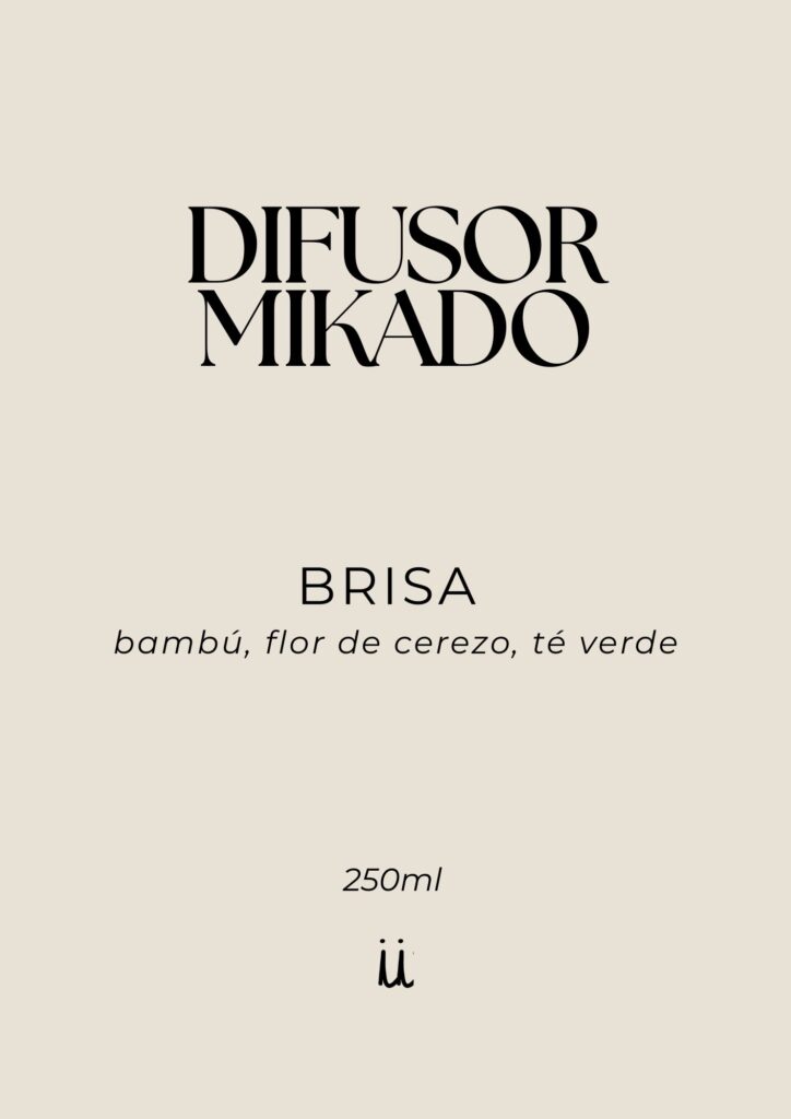 Etiqueta Brisa Difusor mikado