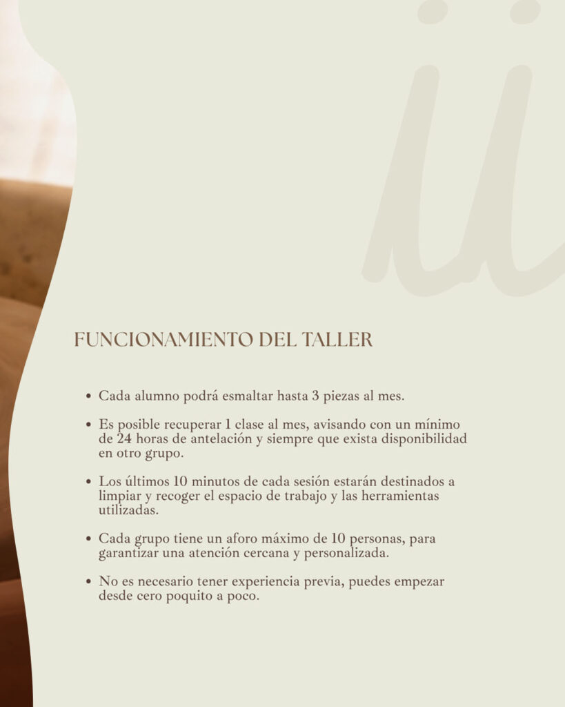 Taller cerámica Casa Cabaliito